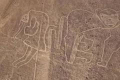 Postavy zvířat a tančící žena. Na jihu Peru objevili více než 25 nových obrazců