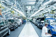 Ilustrační fotografie, Škoda Auto, výroba, 2018