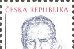 Poštovní známka Miloš Zeman