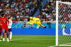 MS ve fotbale 2018: Anglie vs. Belgie