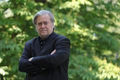 Foto / Stephen Bannon / Praha / 22. 5. 2018 / 2