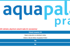 Podvodná stránka aquapalace spam vir