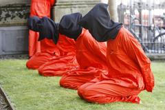 Protest proti věznici na americké základně Guantánamo