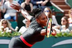Serena Williamsová v prvním kole French Open 2018
