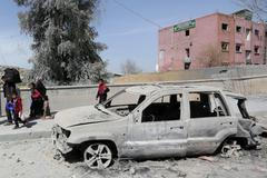 Boje o severosyrské město Afrín, březen 2018