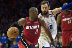 Play off NBA: Philadelphia - Miami: Dwyane Wade, Marco Belinelli
