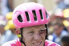 Americký cyklista Lawson Craddock na Tour de France 2018