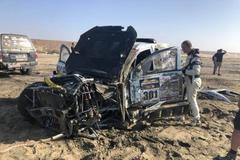 Havárie Tomáše Ouředníčka na Morocco Desert Challenge 2018