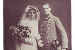 Anna a Rudolf Formanovi - svatba rodičů Miloše Formana