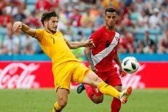 MS ve fotbale 2018: Austrálie - Peru