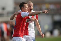 HET liga: Dukla Praha vs. Slavia