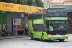 Autobusy FlixBus a RegioJet