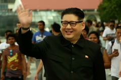 Imitátor Kim Čong-una navštívil Singapur
