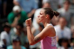 Karolína Plíšková v druhém kole French Open 2018