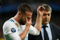 fotbal, Liga mistrů 2017/2018, Real Madrid - Liverpool, zraněný Daniel Carvajal