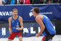 Ostrava Beach Open: Ondřej Perušič (vlevo) a David Schweiner
