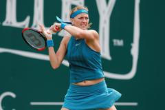 Petra Kvitová na trunaji v Birminghamu