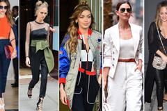 Kalhoty s vysokým pasem prodlouží nohy a uberou kila. Inspirujte se u celebrit