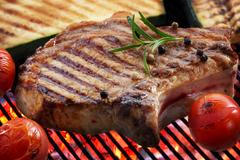 Grilované maso z hor