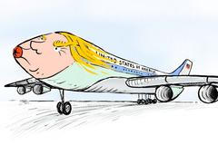 Jak si Donald Trump upravil prezidentské letadlo podle svých představ