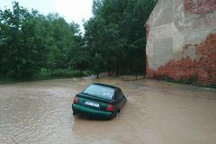 Povodeň v Kotovicích.