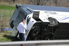 Nehoda autobusu v Bulharsku