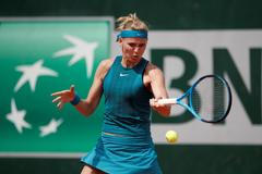 Lucie Šafářová ve druhém kole French Open 2018