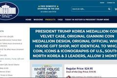 Obchod s dárkovými předměty Bílého domu