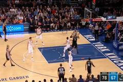 "Neviditelný" koš San Antonia v New Yorku