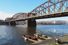 Železniční most Praha