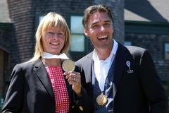 Helena Suková ve společnosti Michaela Sticha