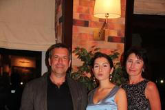 Manželé Jurjevovi s dcerou Mášou (uprostřed).