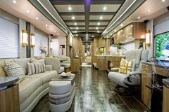 Luxusní obytné vozy