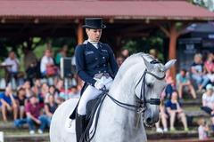 Portugalka Maria Caetanová, vítězka SP v drezuře v Brně