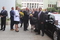 Miloš Zeman přijel na návštěvu do Ústí nad Labem