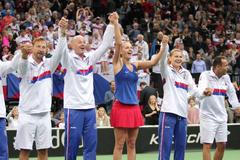 Fed Cup 2018, 1. kolo: Česko - Švýcarsko