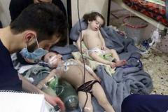 Sýrie - Dúmá - chemický útok