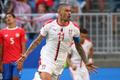 Srb Aleksandar Kolarov slaví gól v zápase Kostarika - Srbsko na MS 2018