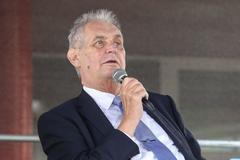 Prezident Miloš Zeman na návštěvě Ústeckého kraje, 19.6.2018