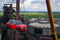 Mini na Colours of Ostrava 2018, jeřáb