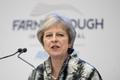 Farnborough Airshow - přehlídka letecké techniky, Theresa May