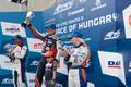 Adam Lacko na stupních vítězů na Hungaroringu