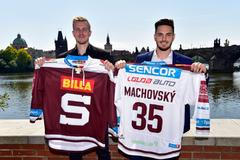 Matěj Machovský a Daniel Přibyl před sezonou 2018-19