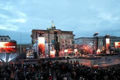 Příchod roku 2018 v Berlíně