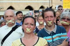 Tichý protest proti Babišovi