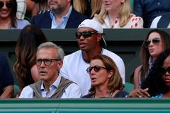 Celebrity na Wimbledonu 2018 (Tiger Woods)