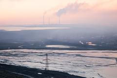 Smog v sibiřském Norilsku