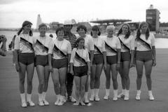 Olympijská osmiveslice DDR v roce 1976 (pátá zprava Brigitte Ahrenholzová)