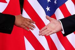 Foto / Summit Donalda Trumpa a Kim Čong-una / Reuters / 12.6. 2018 / 1b