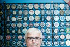 Luděk Bukač - hokejový trenér - Praha  22.04.15.